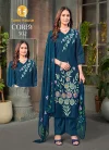 Blush By Tunic House Mul Chanderi Kurti With Bottom Dupatta